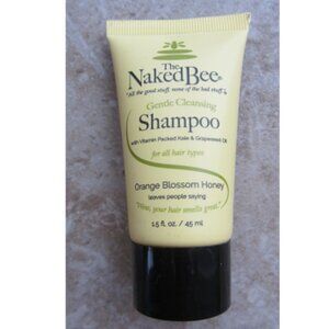 THE NAKED BEE Gentle Cleansing Shampoo 1.5 Oz. Orange Blossom Honey